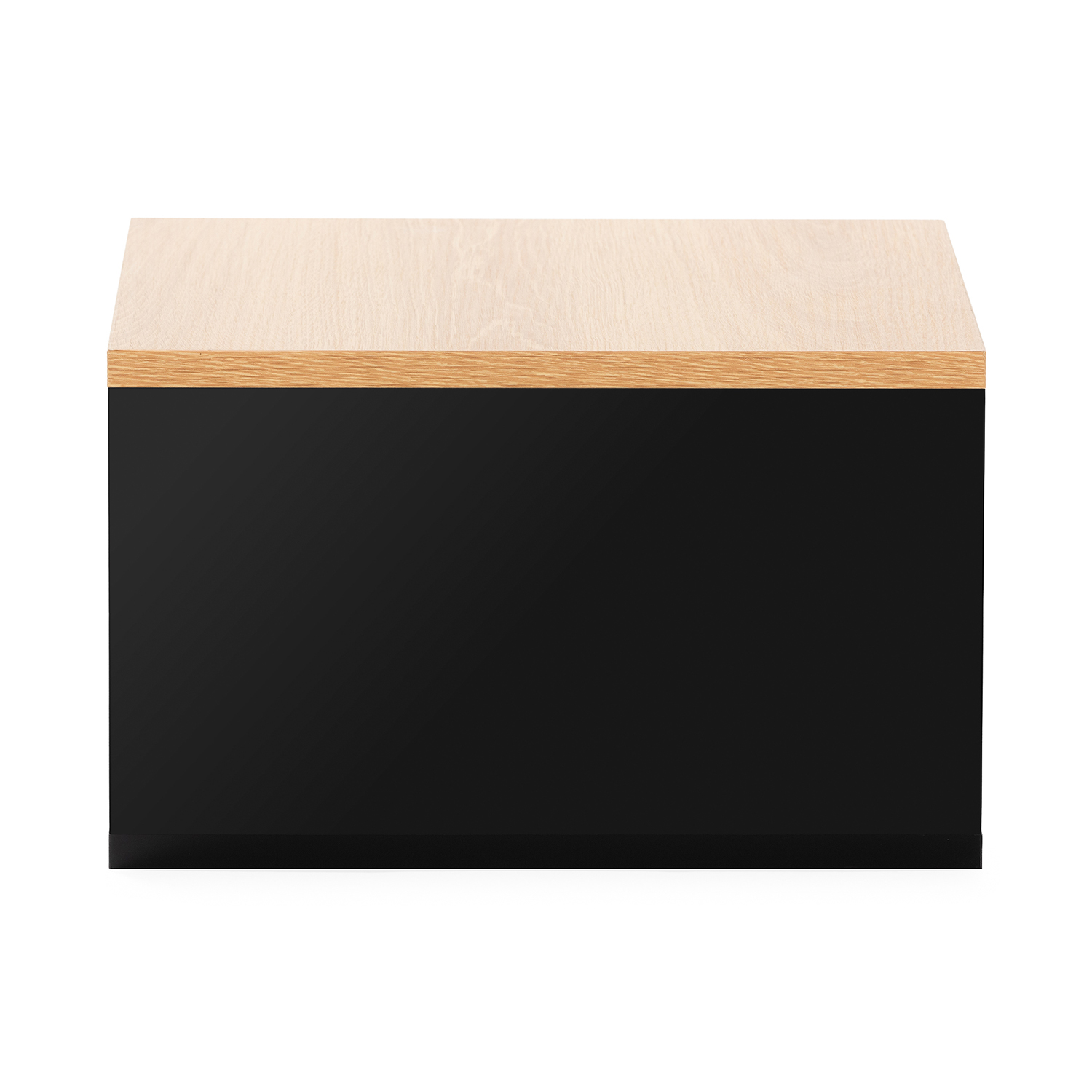 Mesita Flotante Desi Negro Roble 4