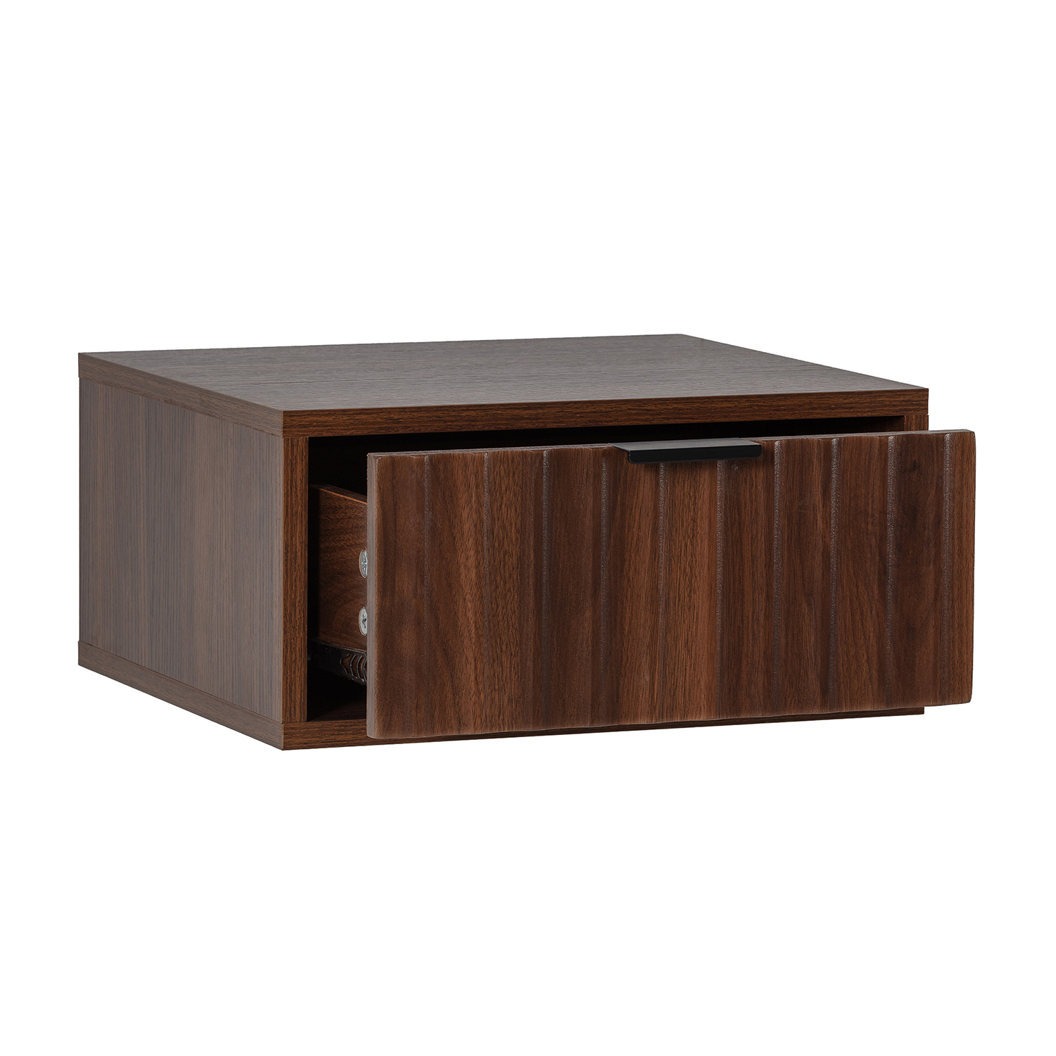 Mesita Flotante Lluvia Nogal 2