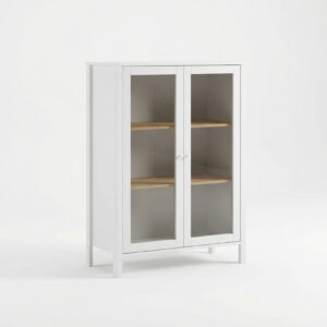 MUEBL.AUX. ALESSANDRA 2P BLANCO/ROBLE