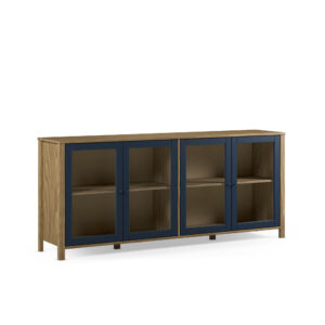 APARADOR ALESSANDRA 4P CERA/NAVY