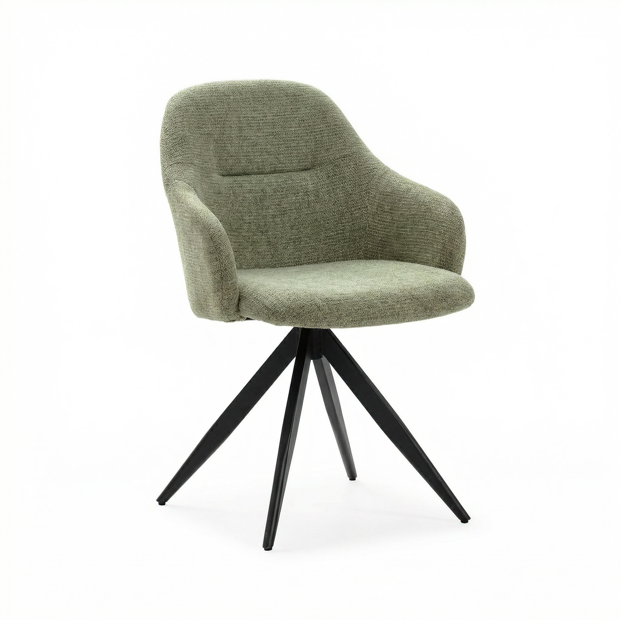 SILLON GIRATORIO TAMARA VERDE 2PC/2CAJAS