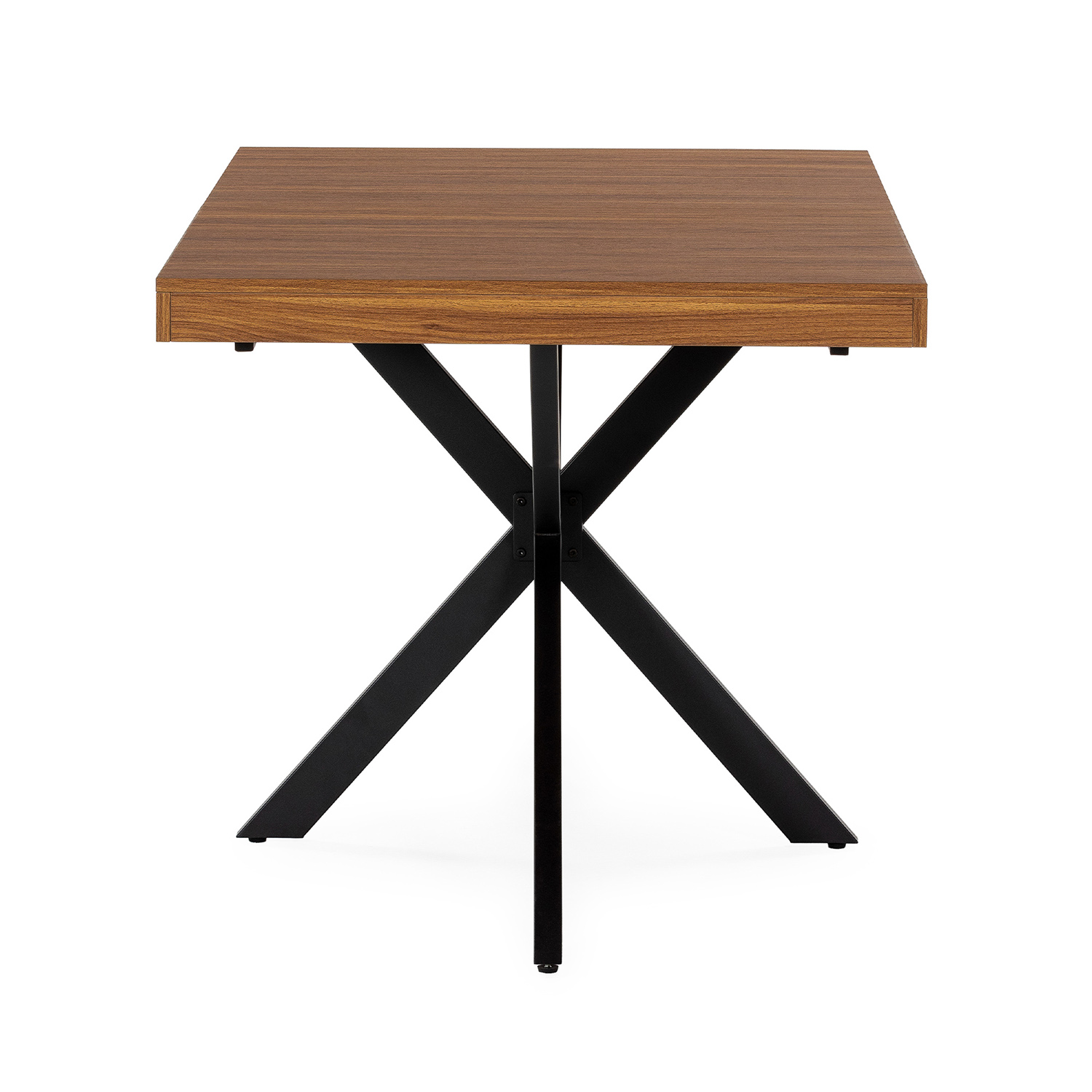 MESA EXTENSIBLE GENOVA 140-180 NOGAL/NEGRO - Imagen 5
