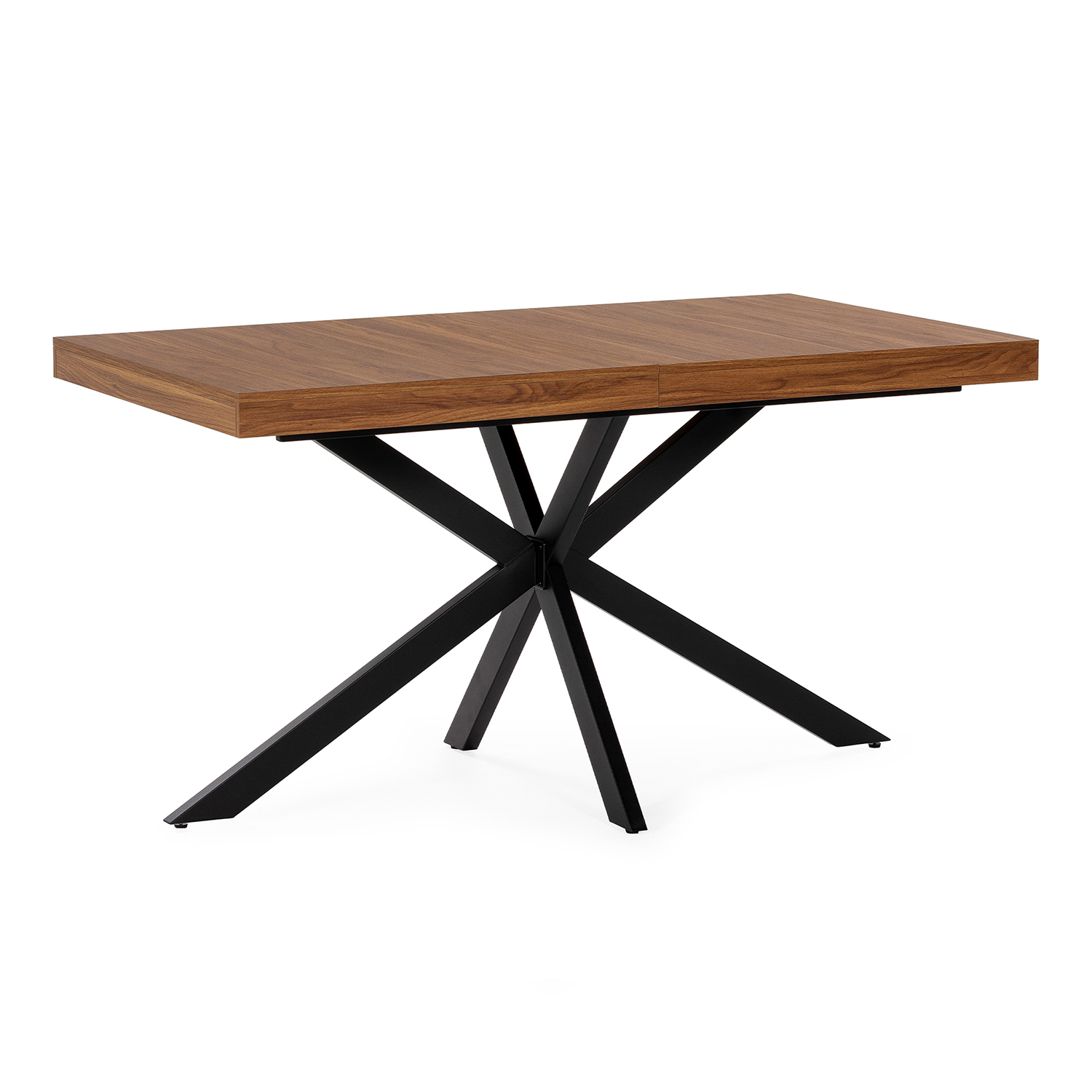 MESA EXTENSIBLE GENOVA 140-180 NOGAL/NEGRO