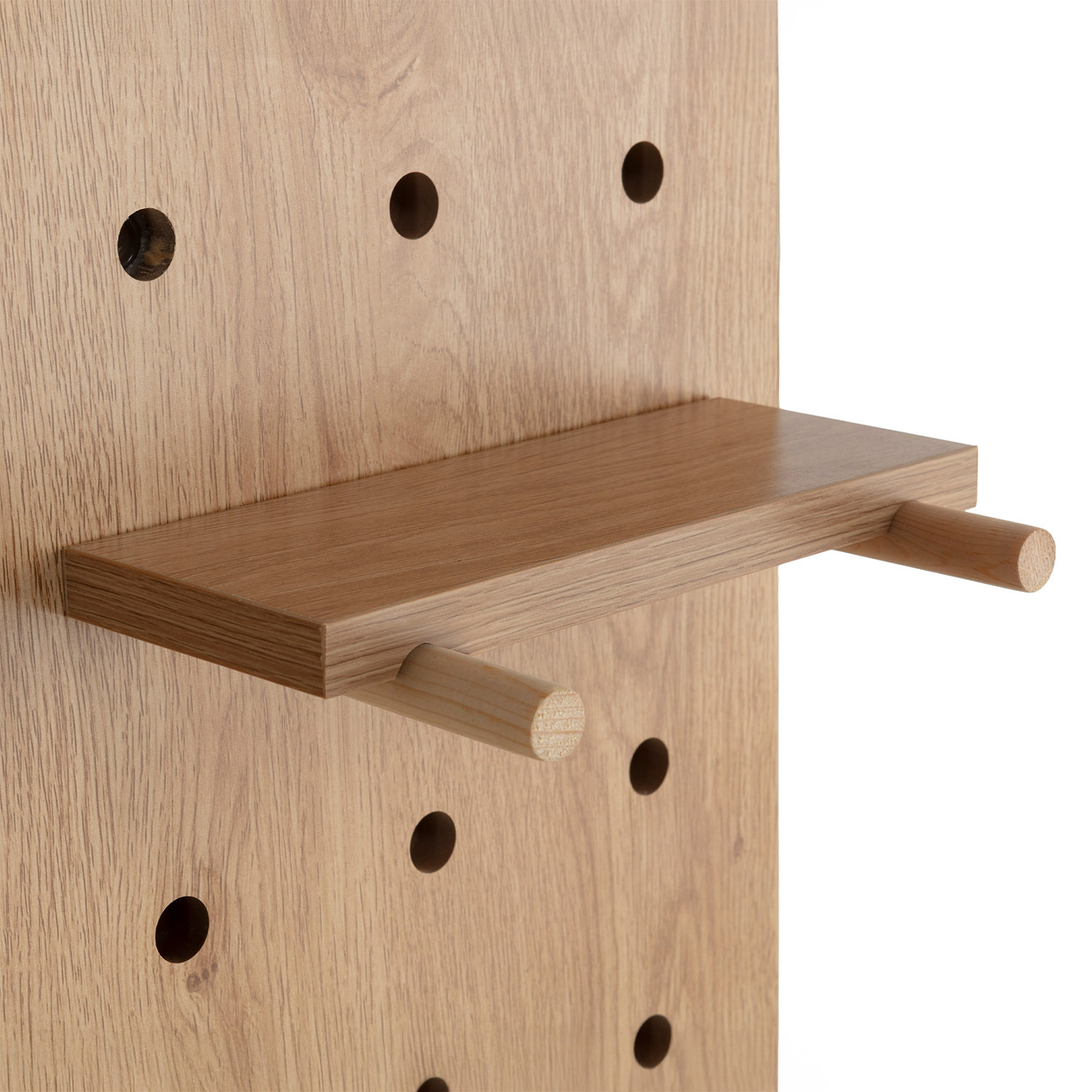 MUEBLE RECIBIDOR VERONA + ESPEJO OCULTO - ROBLE - Imagen 4