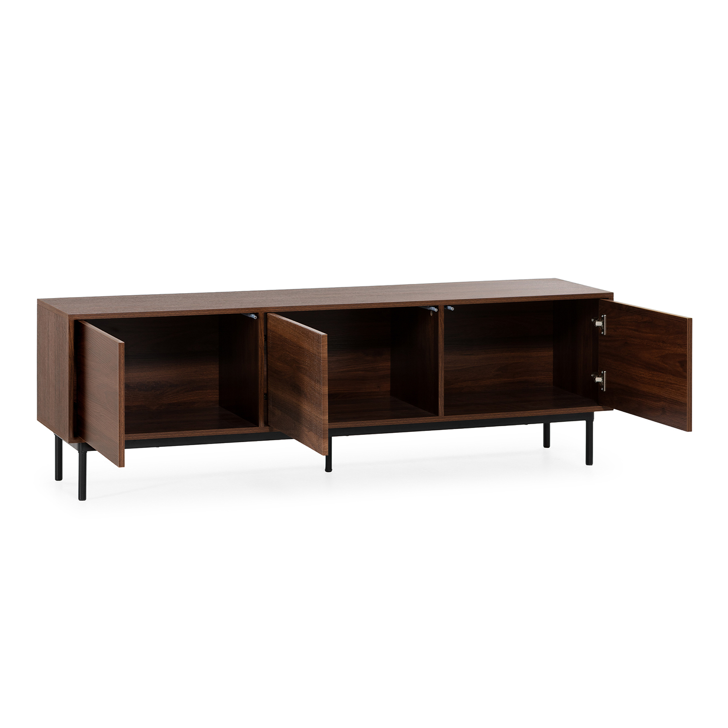 MUEBLE TV FLORIDA 3P NOGAL - Imagen 2