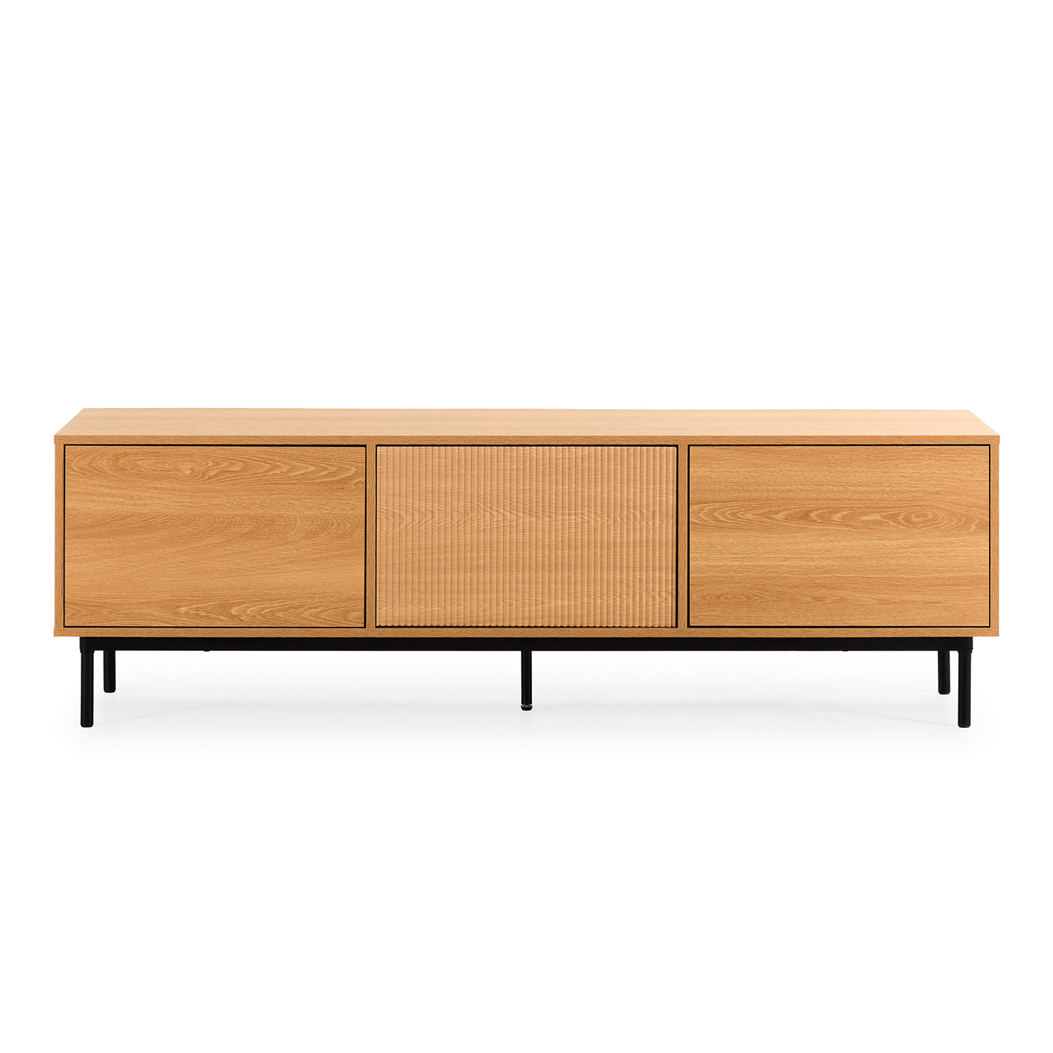 MUEBLE TV FLORIDA 3P ROBLE - Imagen 3