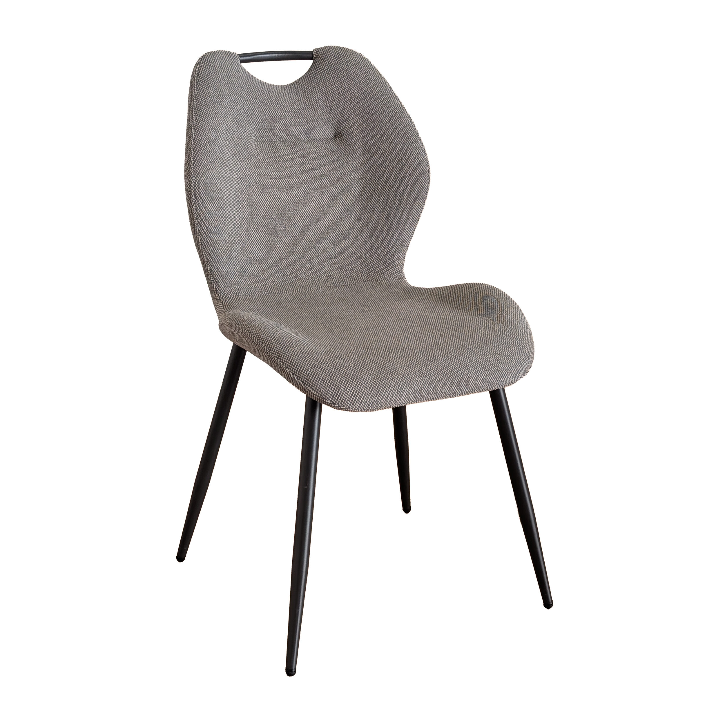 SILLA NASU GRIS/PATA GRIS OSCURO 4P/CAJA