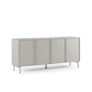 APARADOR BRISE 4P 180CM CREMA