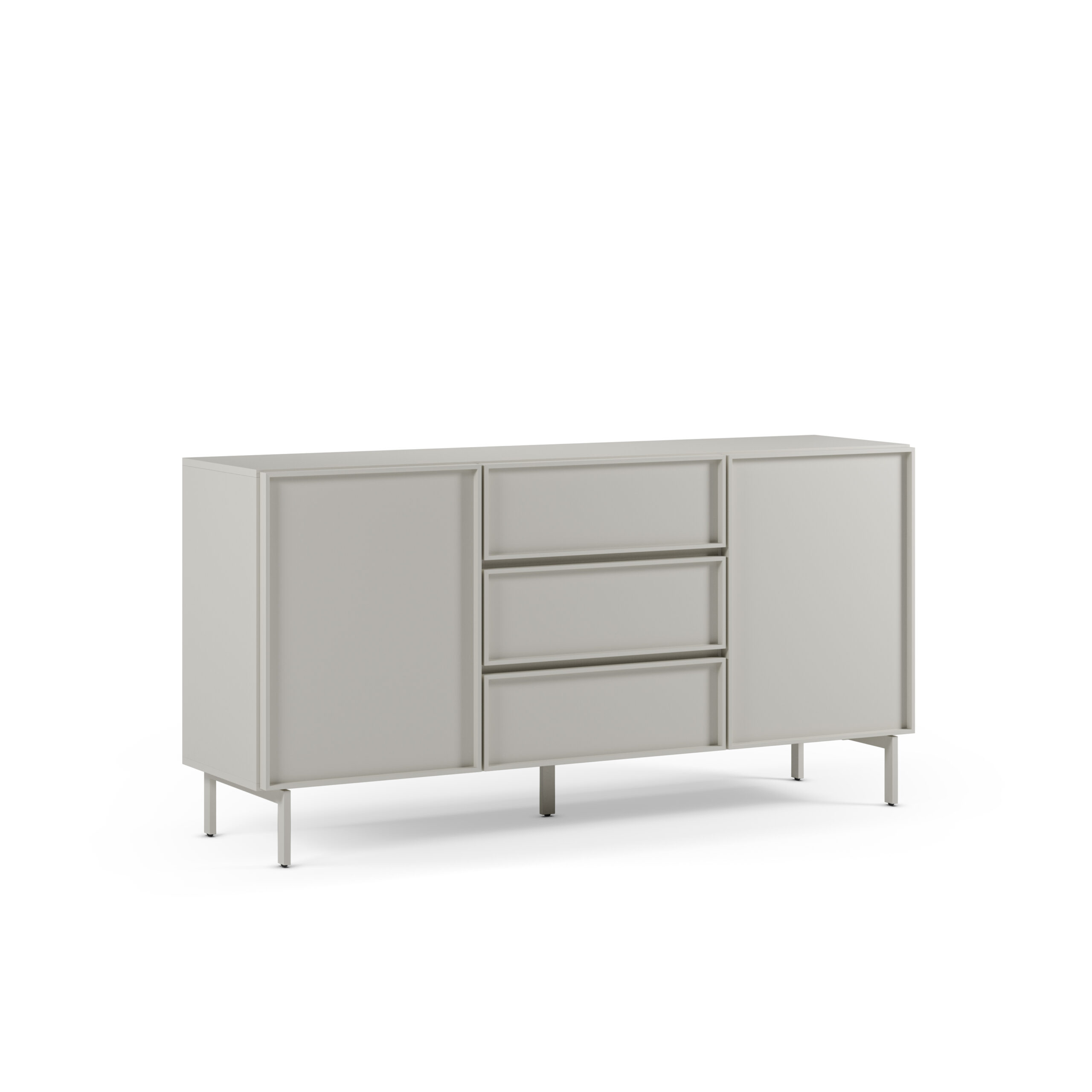 APARADOR BRISE 2P3C 160CM CREMA