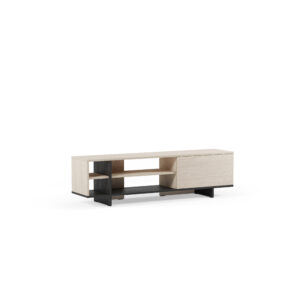 MUEBLE TV 1P4H PUSULA/NEGRO