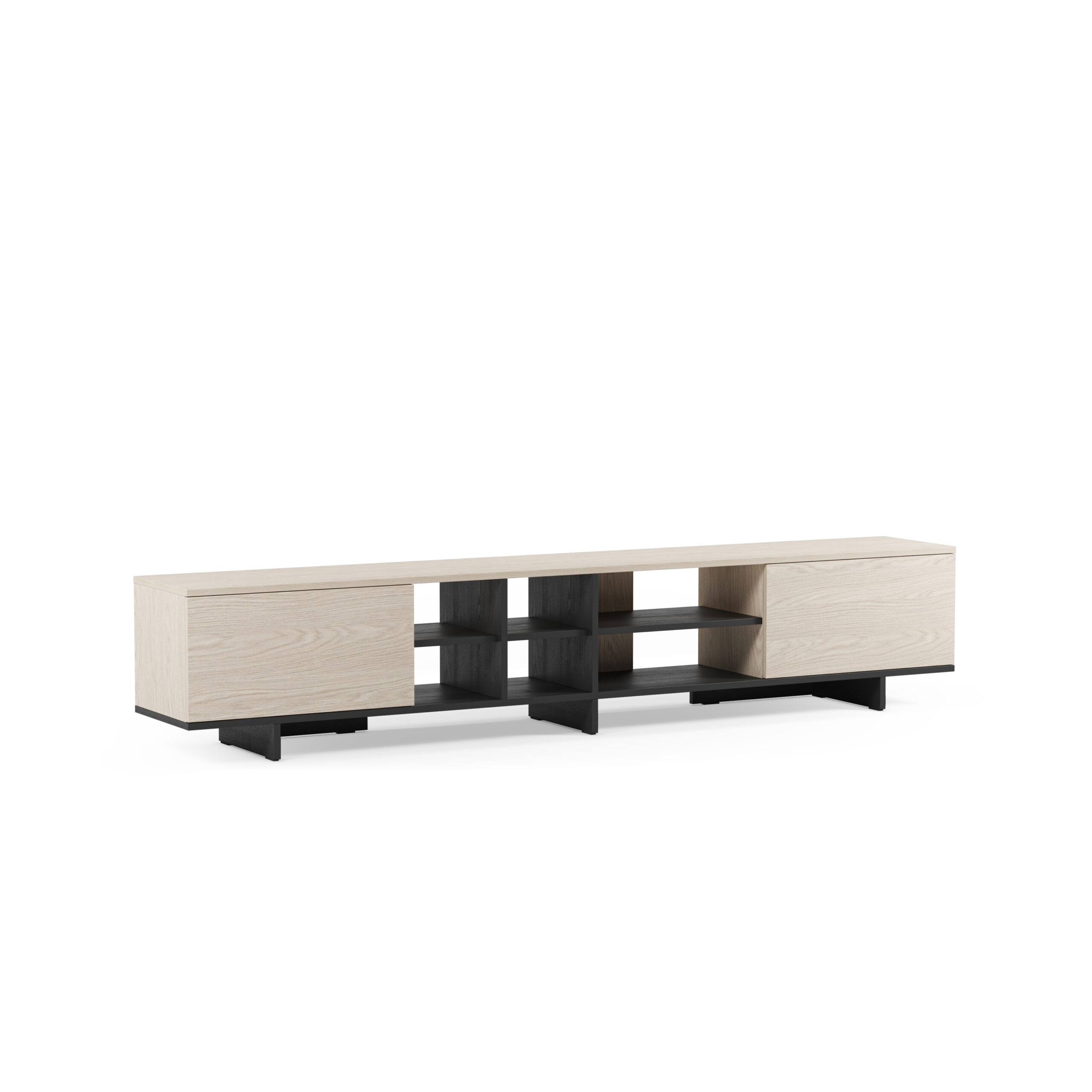 MUEBLE TV 2P 230CM PUSULA/NEGRO