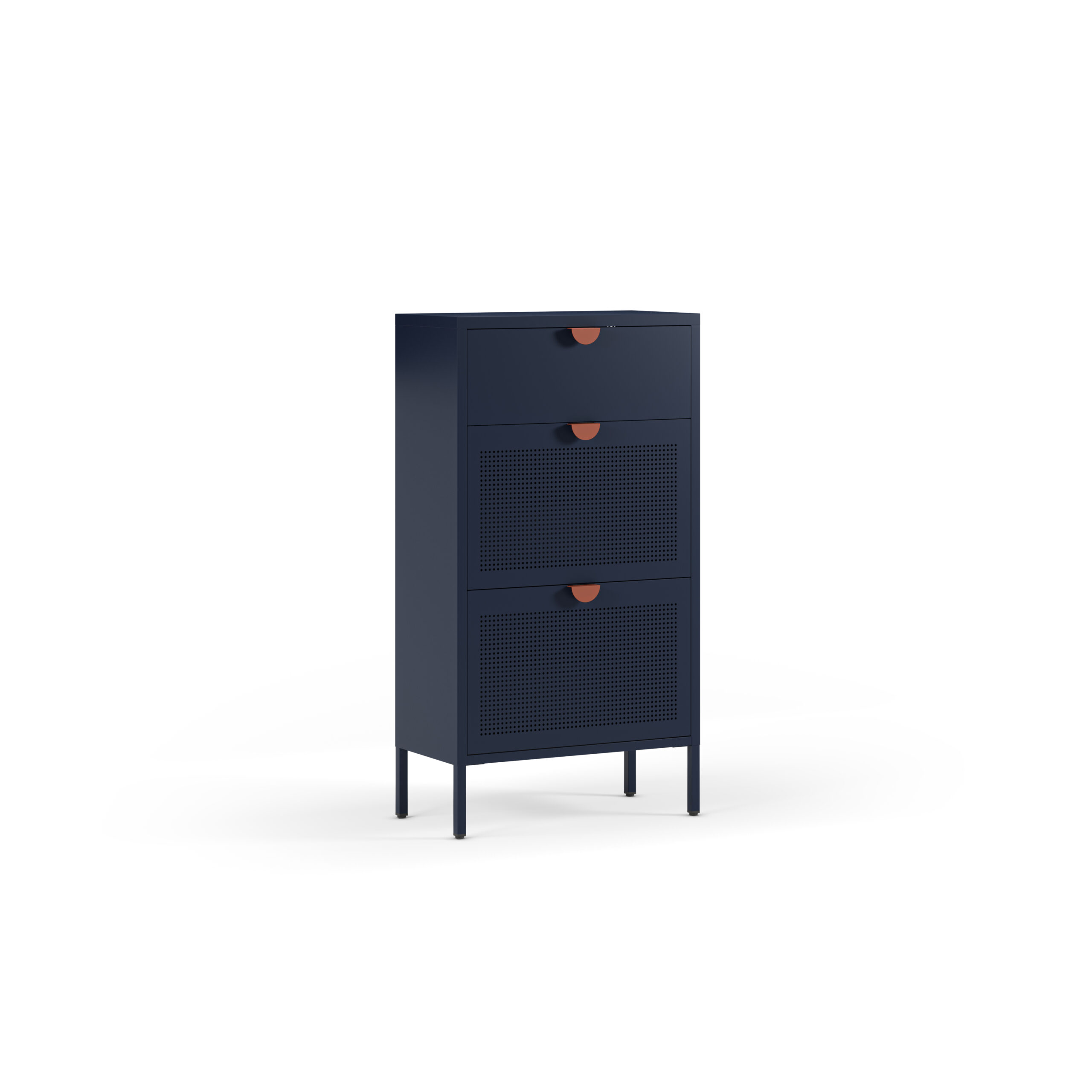 MUEBLE ZAPATERO AZUL OSCURO