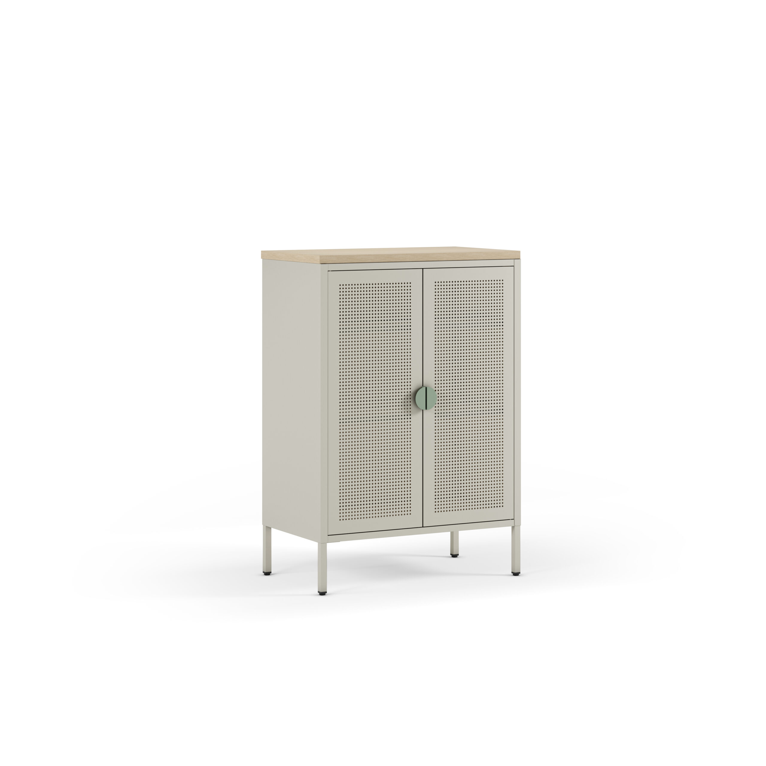 MUEBL.AUX. 70CM CREMA/ROBLE