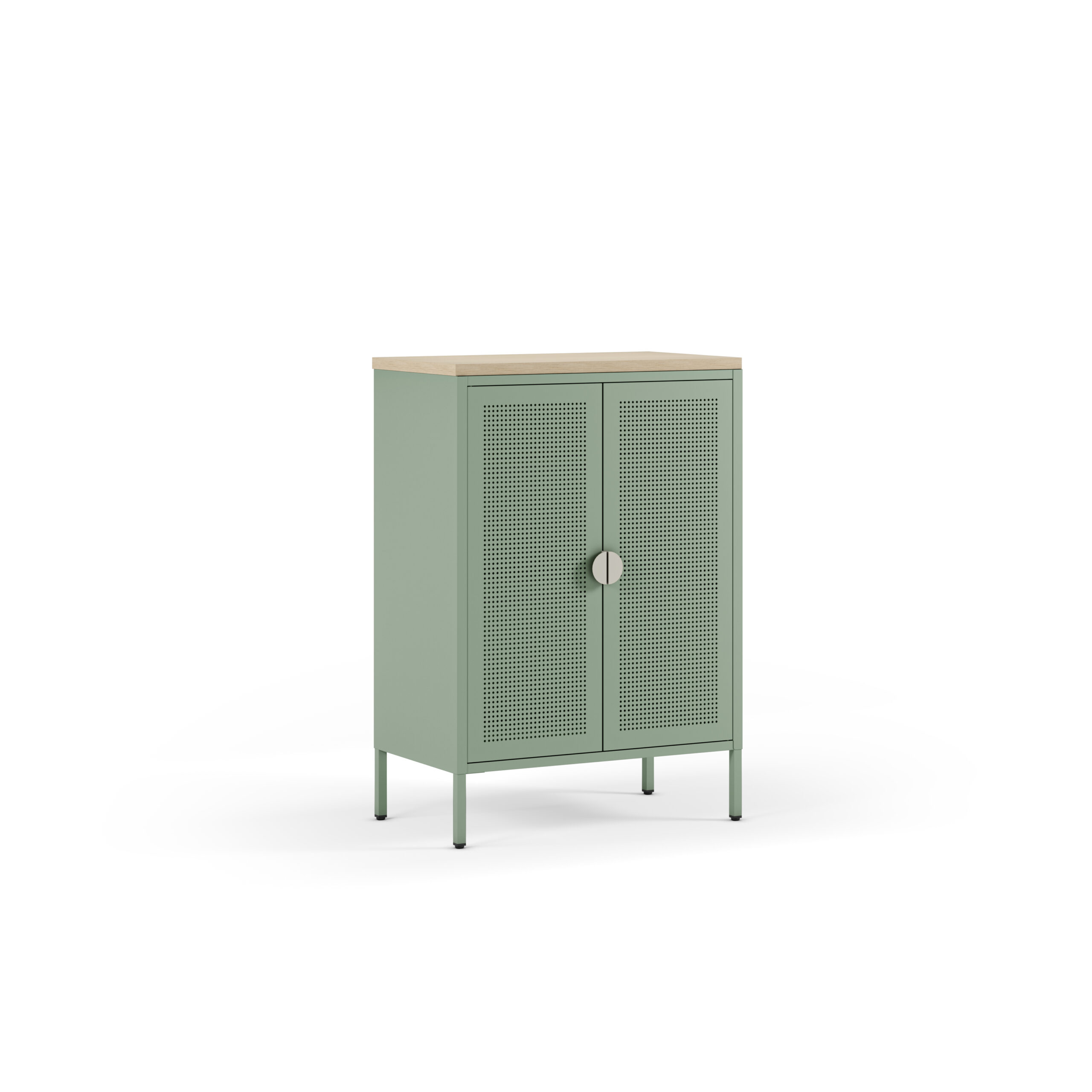 MUEBL.AUX. 70CM VERDE MENTA/ROBLE