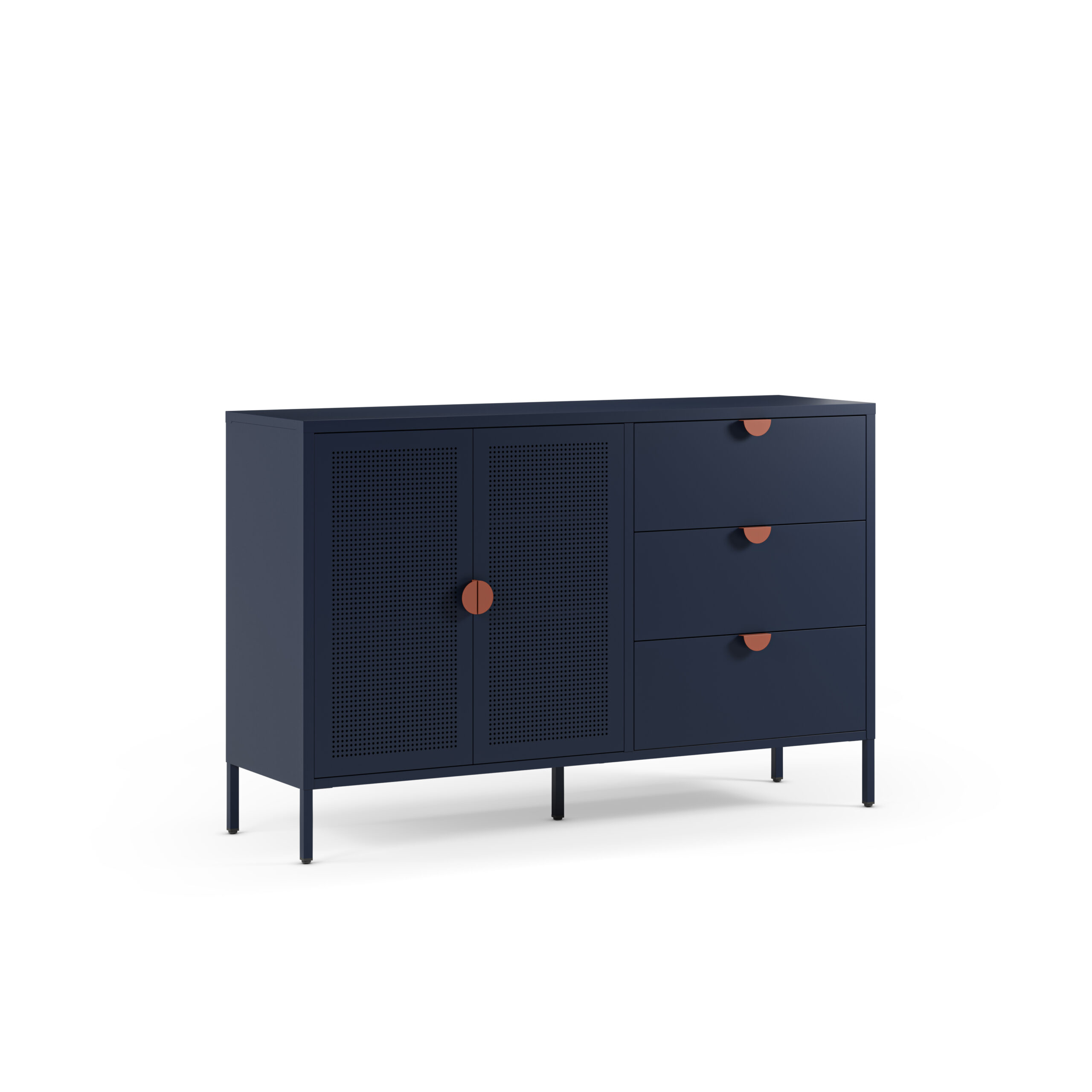 APARADOR 2P3C AZUL OSCURO