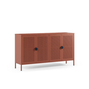 APARADOR 4P 160CM TERRACOTA
