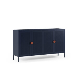 APARADOR 4P 160CM AZUL OSCURO