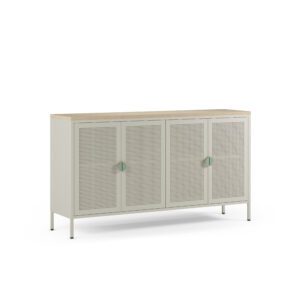 APARADOR 4P 160CM CREMA/ROBLE