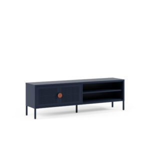MUEBLE TV 2P2H 160CM AZUL OSCURO