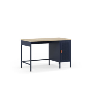 ESCRITORIO 1P AZUL OSCURO/ROBLE